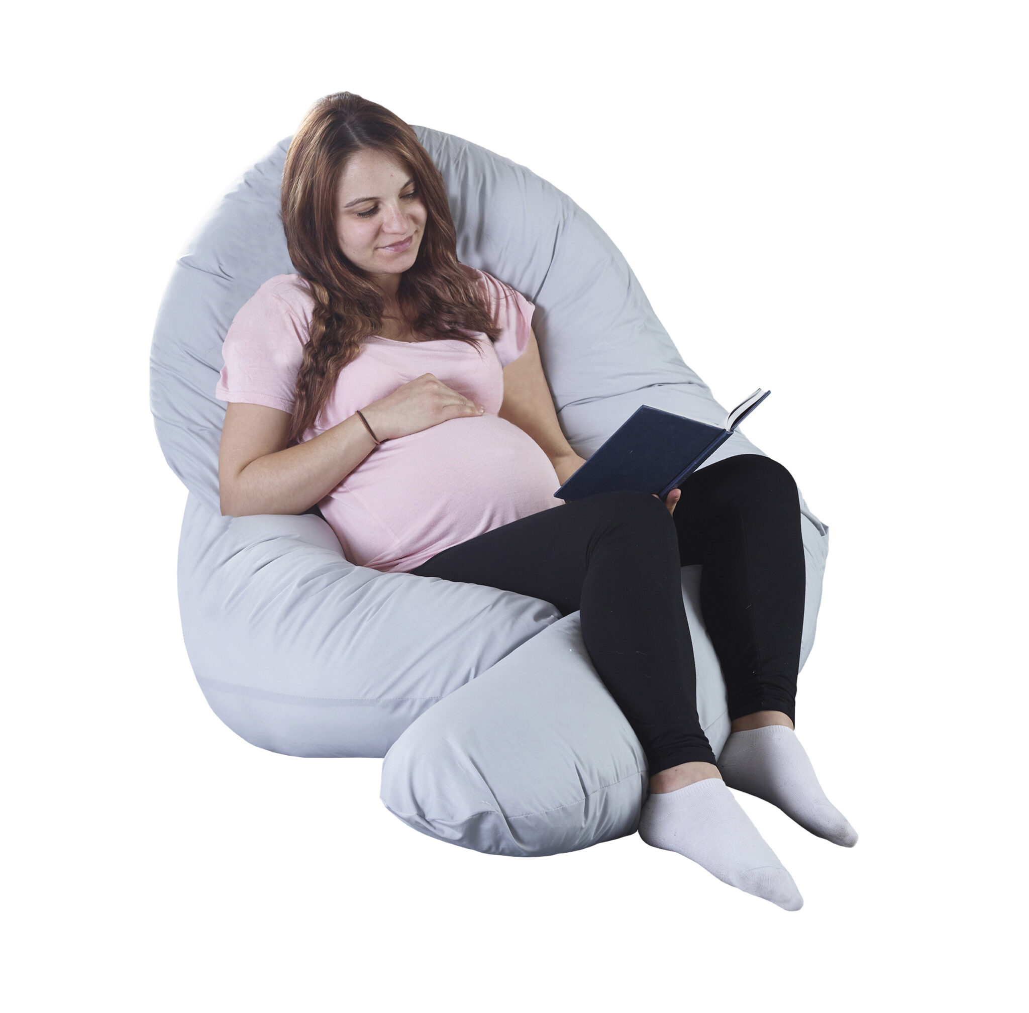 12FT Comfort U Pillow Only Full Body Back Support Maternity Pregnancy  U-pillow 