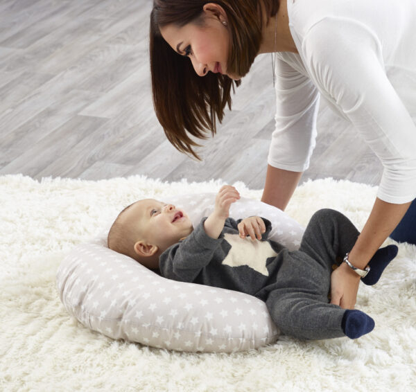 Grey Star Donut Nursing Pillow Kinder Valley