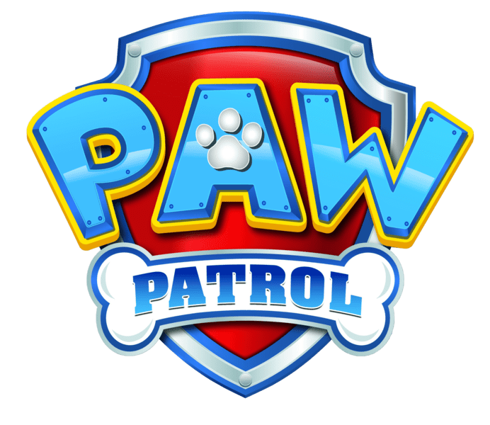 Paw Patrol Childrens Animated TV Show Logo