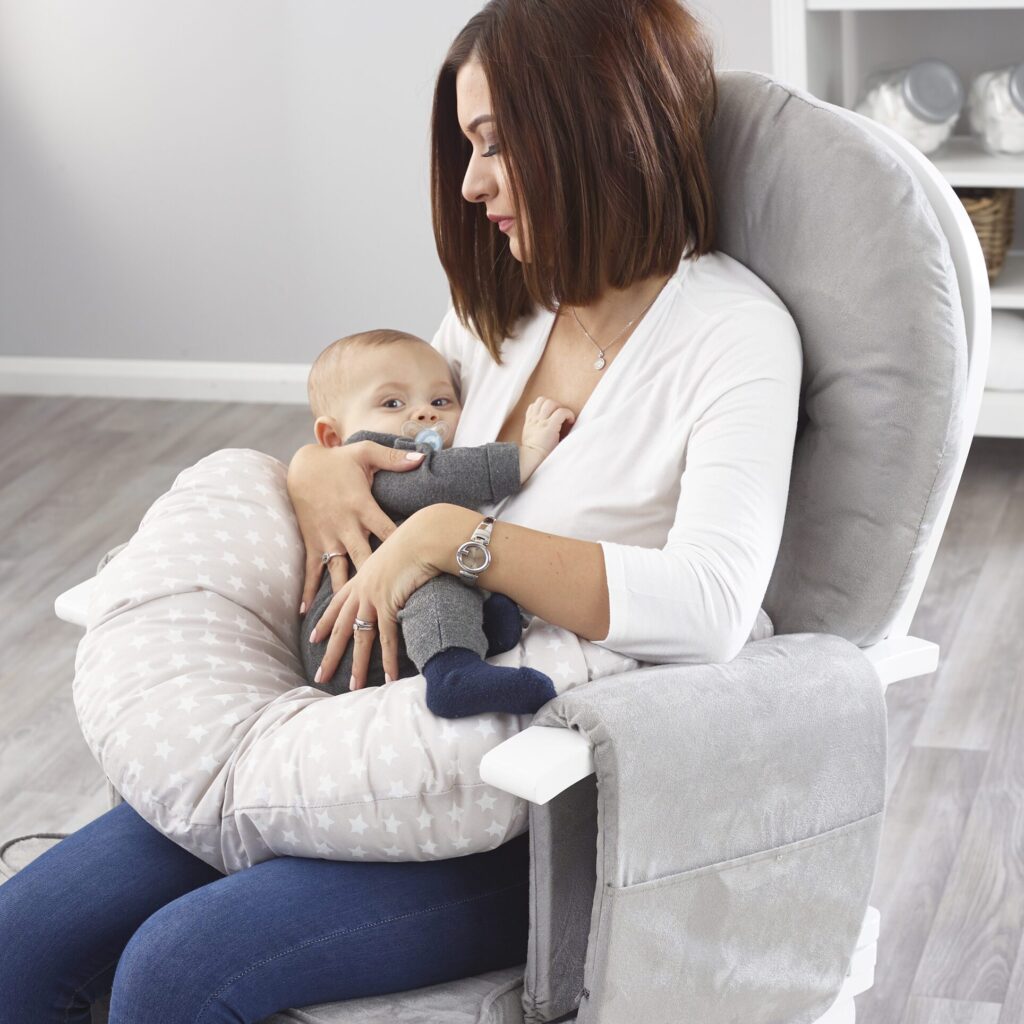 Grey Star VShape Nursing Pillow Kinder Valley