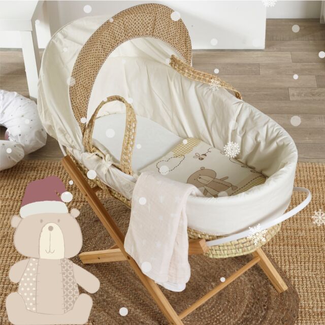 🌿✨ Unwrap the Magic with our Tiny Ted Palm Moses Basket – Where Comfort Meets Christmas Cheer!

🎄✨ Handwoven Elegance: Each basket tells a tale of holiday artistry and dedication, adding a festive touch to your nursery.

🌈 Jolly Comfort: The soft-padded liner wraps your baby in holiday luxury, creating a snug cocoon inspired by Tiny Ted's festive retreat.

⚖️ Santa-Approved Mattress: Our specially designed mattress ensures a season of safe and cozy slumber for your little one.

Let the holiday enchantment begin! Click the link in our bio to bring home the Tiny Ted Palm Moses Basket. 🛍️🎁 #TinyTedMagic #FestiveNursery #ChristmasComfort